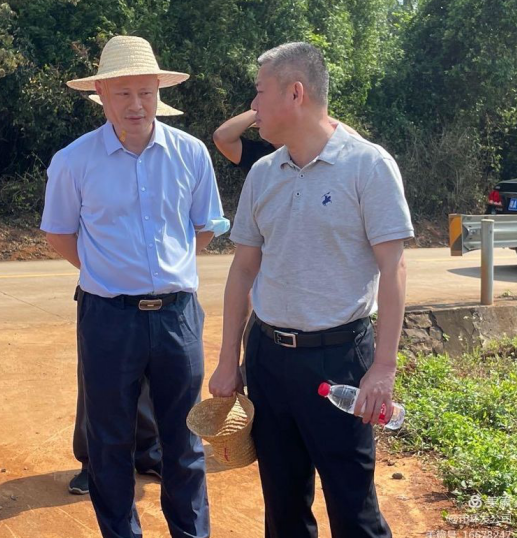 海口市自然资源和规划局局长吴雄带队调研龙湾片区土地整治项目(图2)