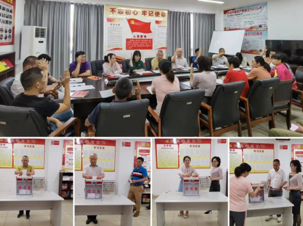 永利yl23411召开支部党员大会传达学习省第八次党代会精神暨进行支委会换届选举(图7)