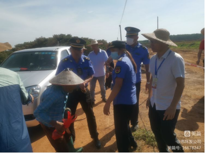 永利yl23411积极协调，主动担当，高效推进海口市琼山区三门坡镇中埇村土地整治项目清杂工作(图4)