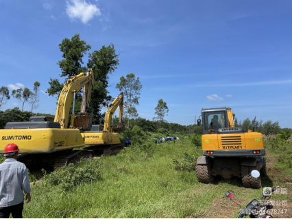 永利yl23411积极协调，主动担当，高效推进海口市琼山区三门坡镇中埇村土地整治项目清杂工作(图8)
