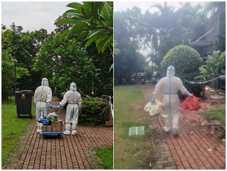 疫情下的坚守——永利yl23411第一分队海航城抗疫纪实(图2)