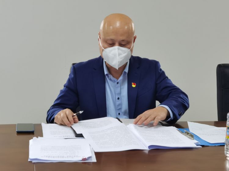 永利yl23411召开2023年元旦春节期间党风廉洁建设工作部署会暨第一季度廉洁从业教育会(图4)