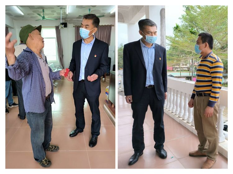 春节送暖 关爱随行——永利yl23411前往青云村开展走访慰问送温暖暨党的二十大精神微宣讲活动(图4)