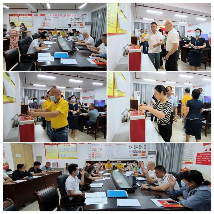 永利yl23411党支部召开党的二十大精神专题学习会暨增补支委选举大会(图6)