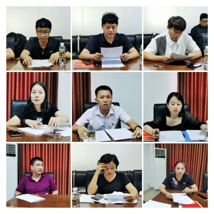 永利yl23411召开支部党员大会集体学习暨进行预备党员转正(图5)