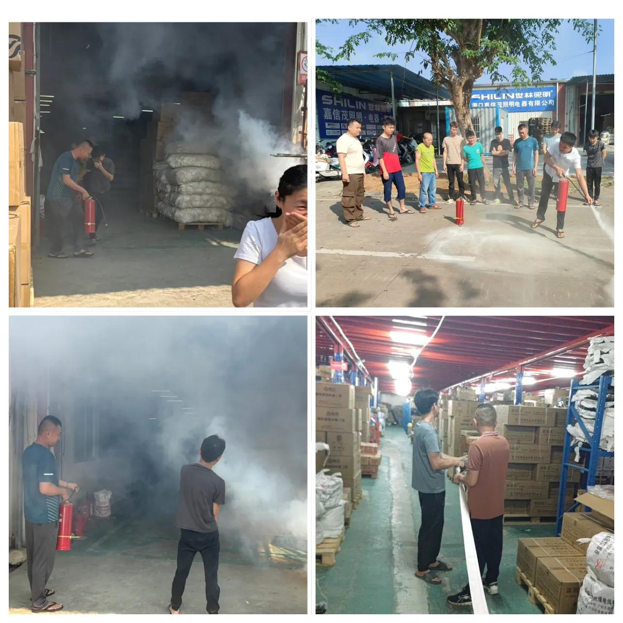 永利yl23411‍开展2024年“119”消防宣传月应急疏散演练(图2)