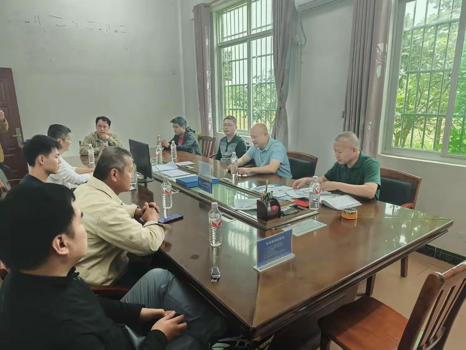 永利yl23411党委书记、董事长周小勇带队调研督导迎接国家后评估考核、省第三方评估考核和乡村振兴工作