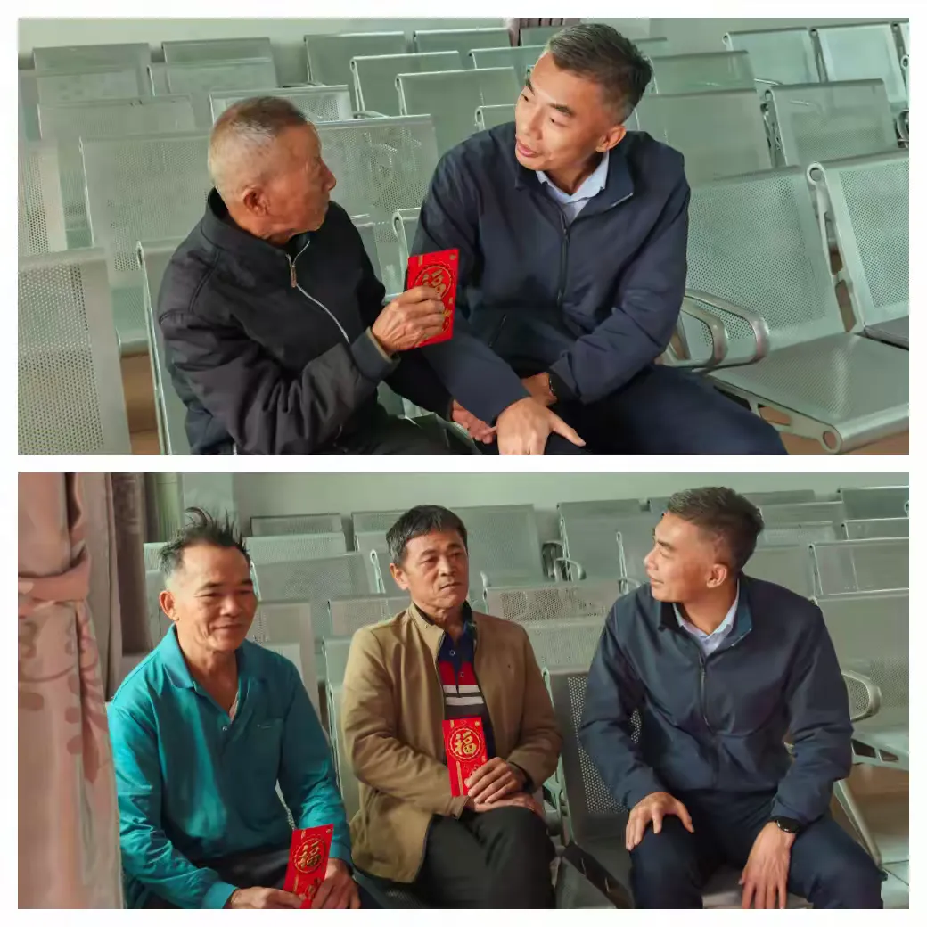 迎新春 送温暖——永利yl23411深入青云村开展元旦春节期间走访慰问送温暖活动(图5)