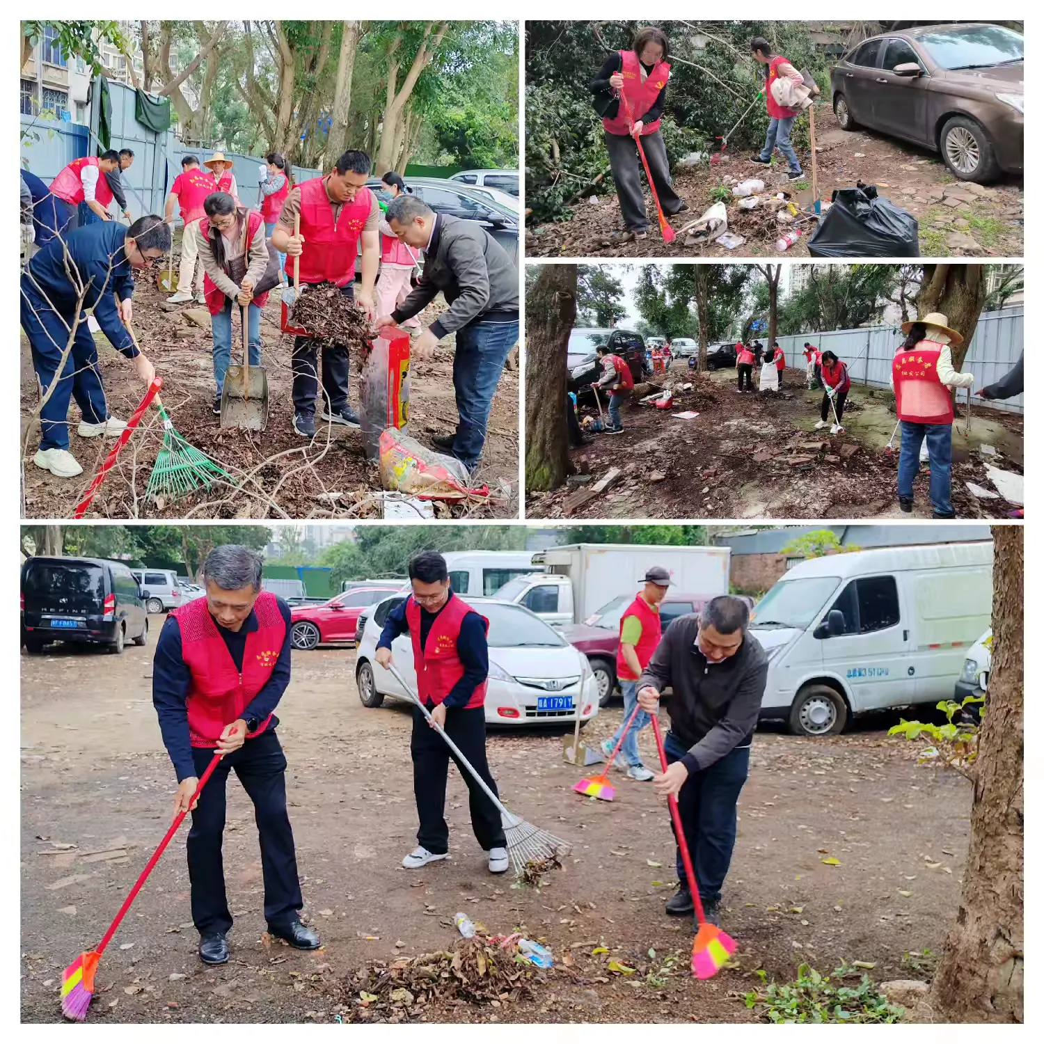 “弘扬雷锋精神 践行志愿服务”——市国资委机关联合金牛岭社区党支部和环发公司开展党建共建主题党日活动(图2)
