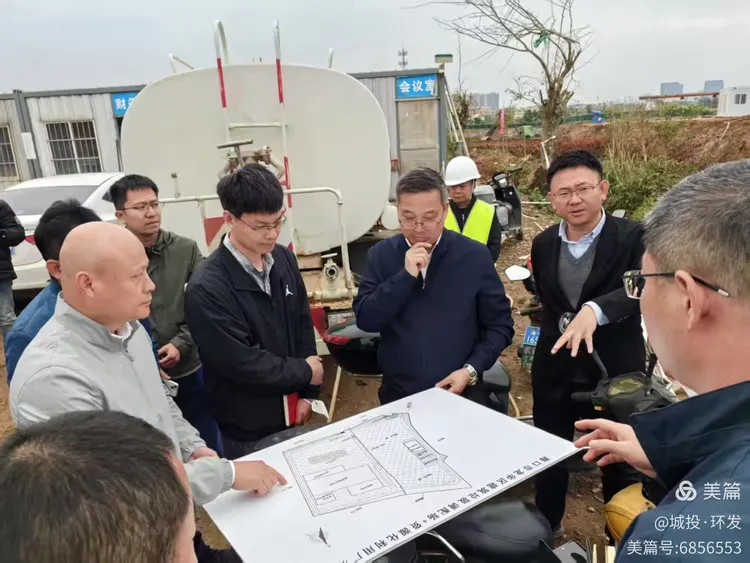 汪科副厅长开展中央环保督察反馈建筑垃圾问题整改的调研指导工作
