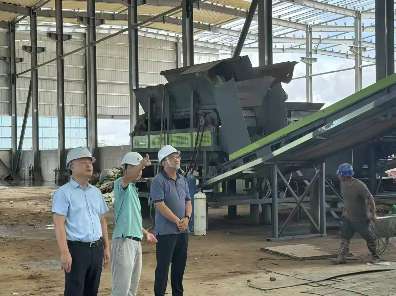 龙华区建筑垃圾资源化利用厂实现功能性投产