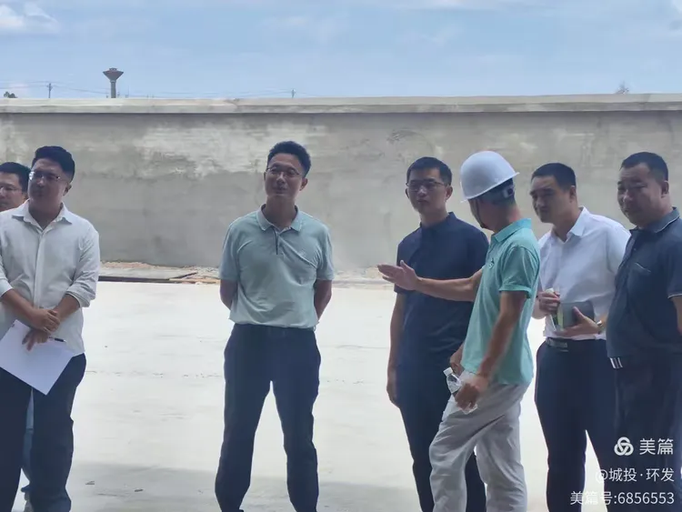 省住建厅对龙华区苍东村建筑垃圾资源化利用厂开展中央环保督察销号验收工作(图3)